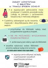 Zasady korzystania z Biblioteki w trakcie epidemii COVID-19